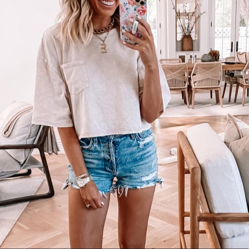 Pink Lily Timeless Happiness tee